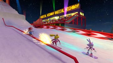 Immagine 2 del gioco Mario & Sonic ai Giochi Olimpici Invernali per Nintendo Wii